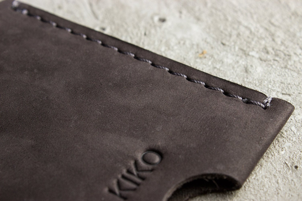 Cowhide Double Sided Card Case