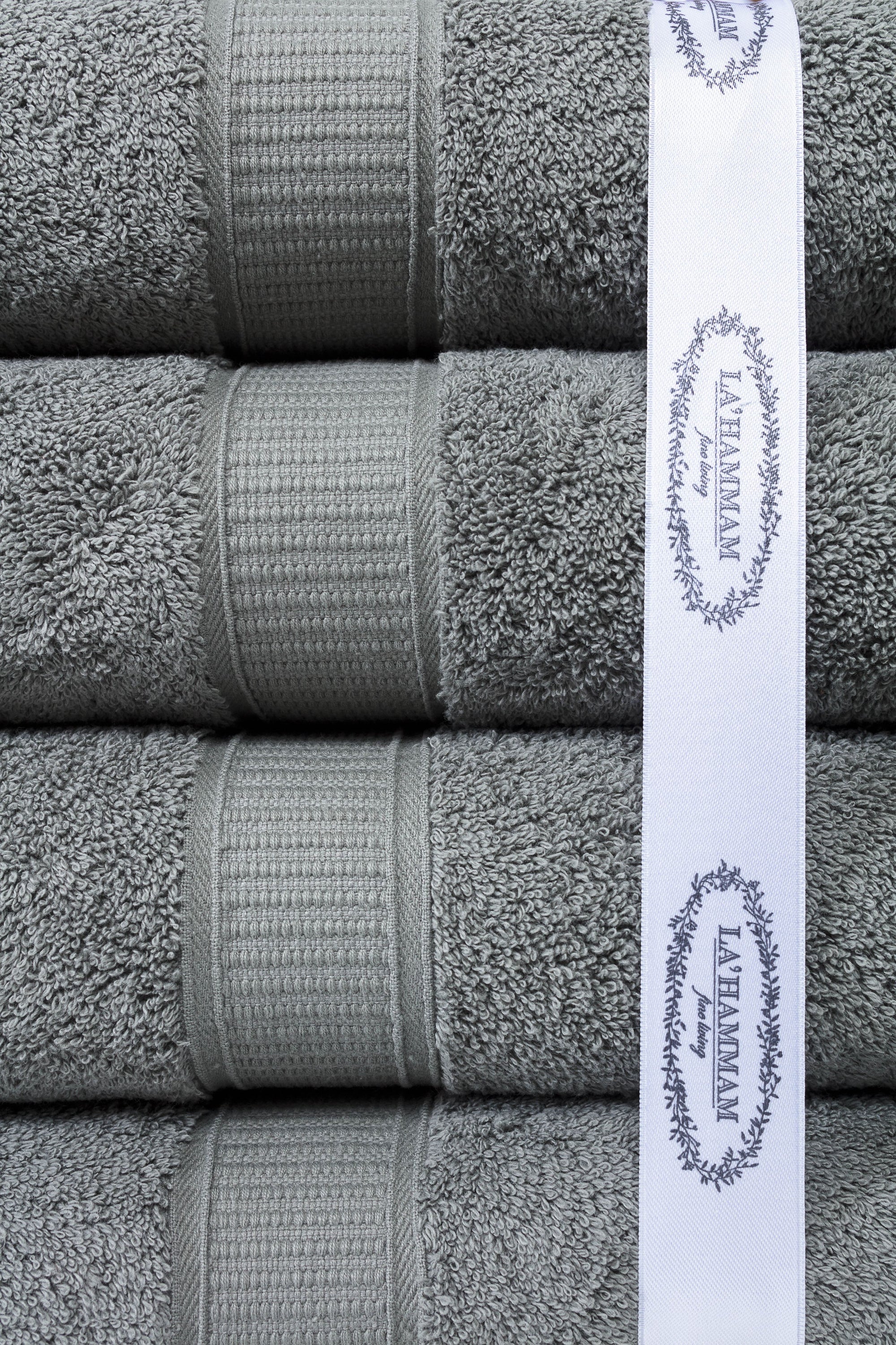 Luxury Turkish Cotton Washcloth Set of 12