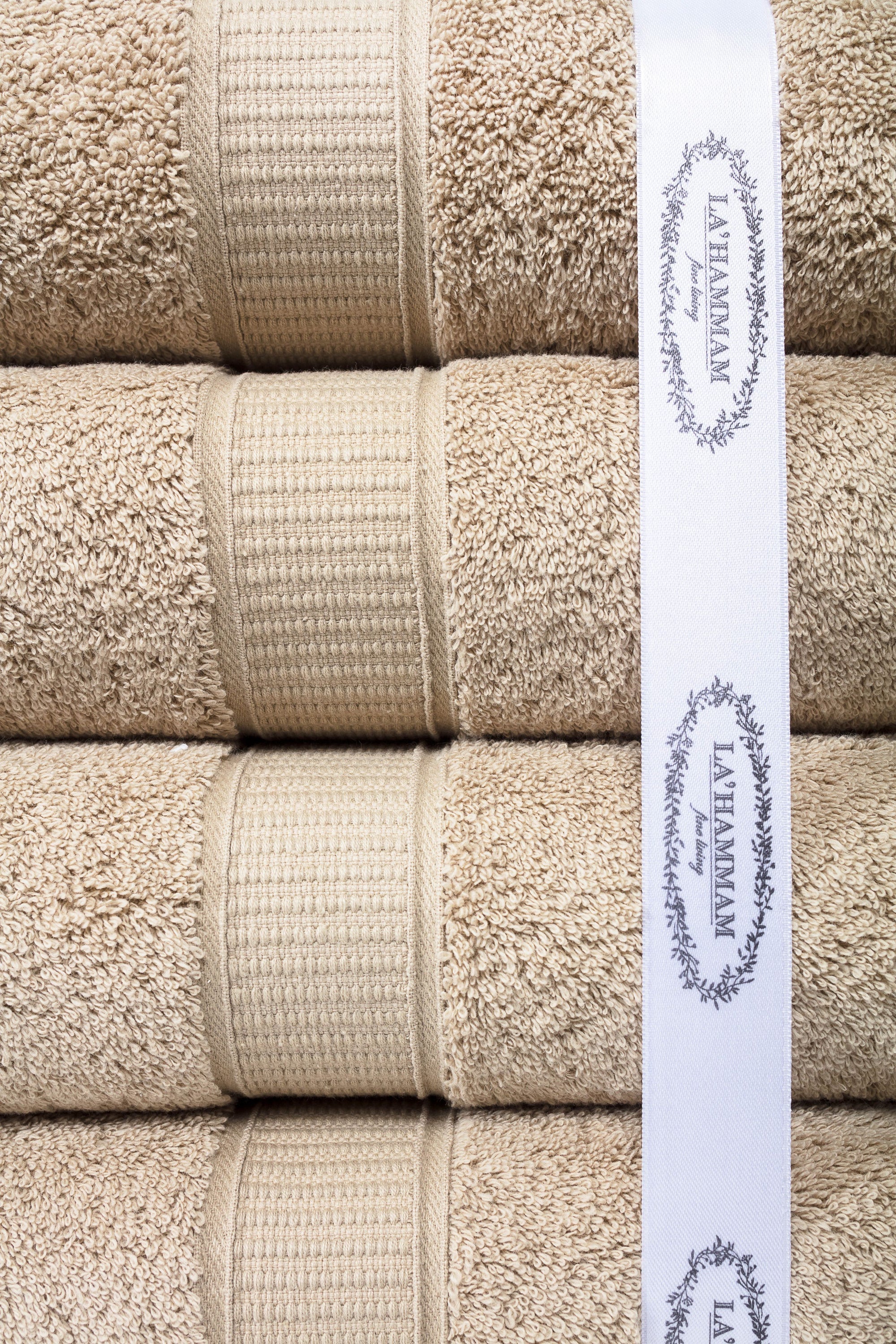 Luxury Turkish Cotton Washcloth Set of 12