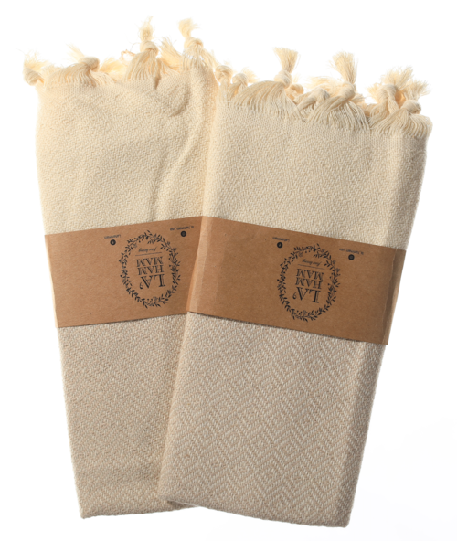 Diamond Turkish Cotton Kitchen Towels - Set of 2