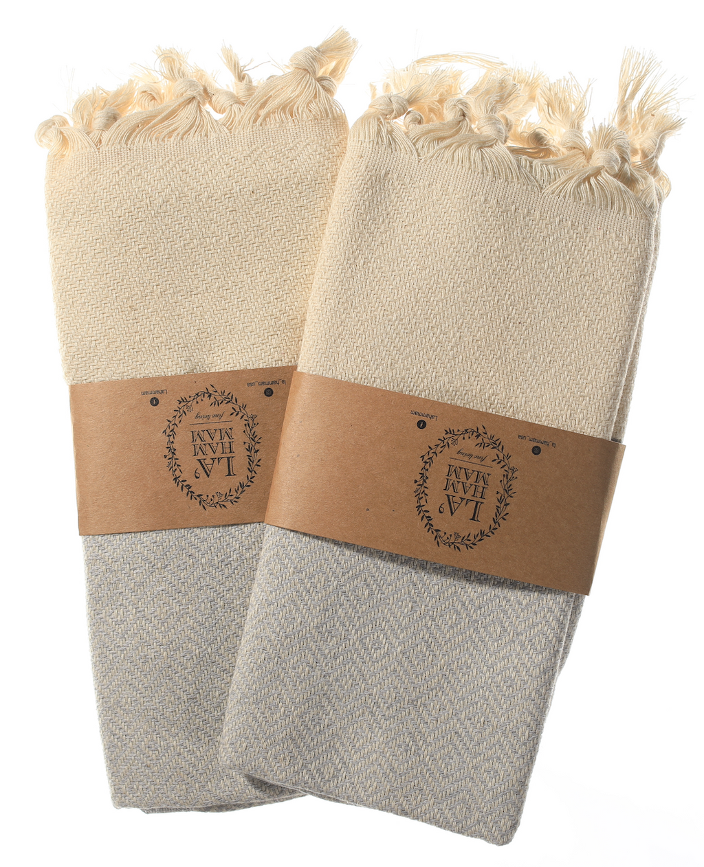 Diamond Turkish Cotton Kitchen Towels - Set of 2