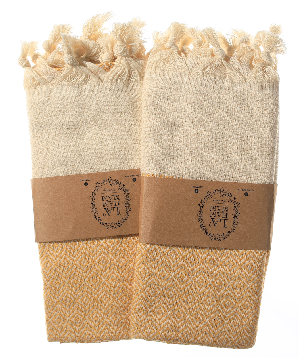 Diamond Turkish Cotton Kitchen Towels - Set of 2